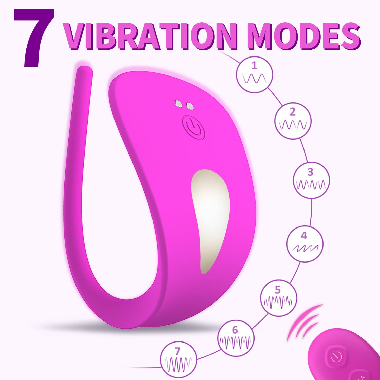 APP Remote Control Vibrating Panties C-String Rechargeable Toy Waterproof Sexy