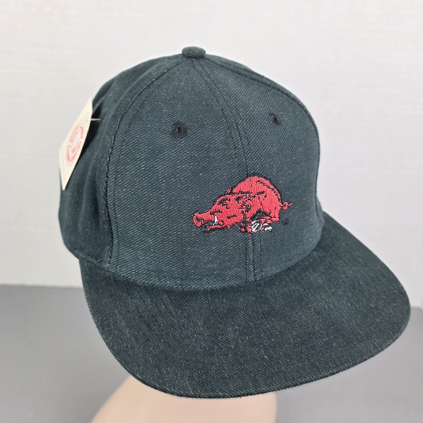 Vintage Arkansas Razorbacks Hat JJ of Dallas Mfg. Collegiate Licensed Cap
