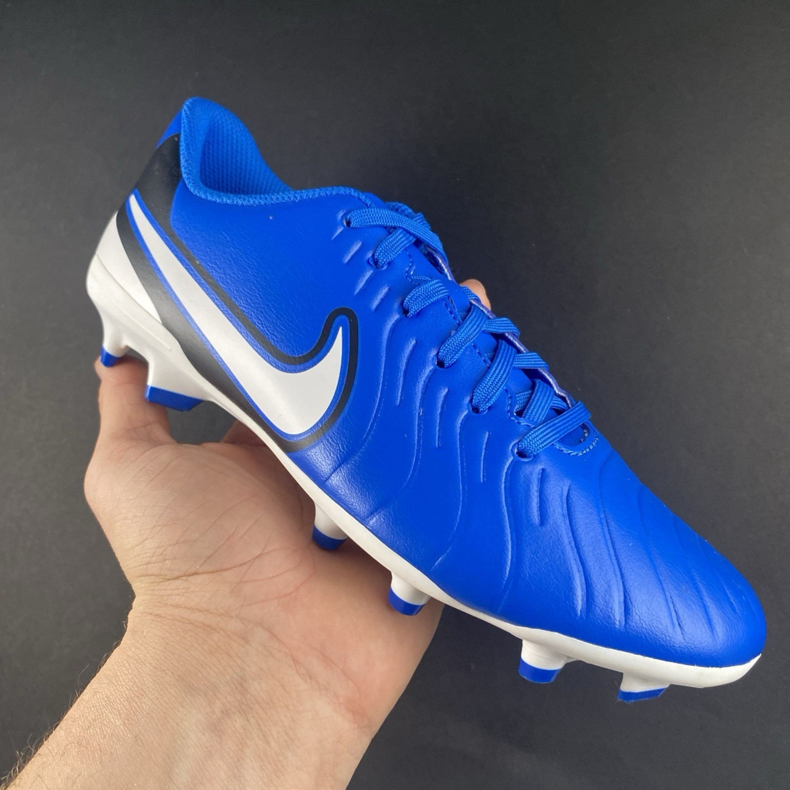 Mens Size 5.5 – Nike Tiempo Legend 10 Club “Soar Blue” Cleats – DV4344-400