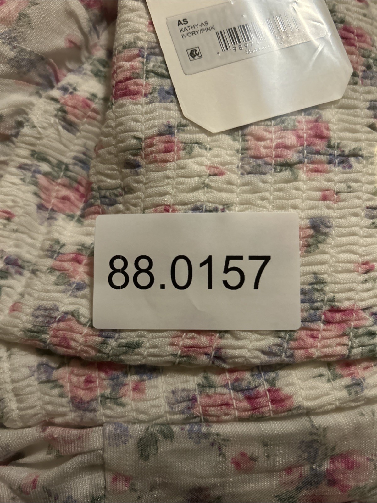 Altar’D State Altard Kathy As Ivory/ Pink Floral Print Dress Size S $84
