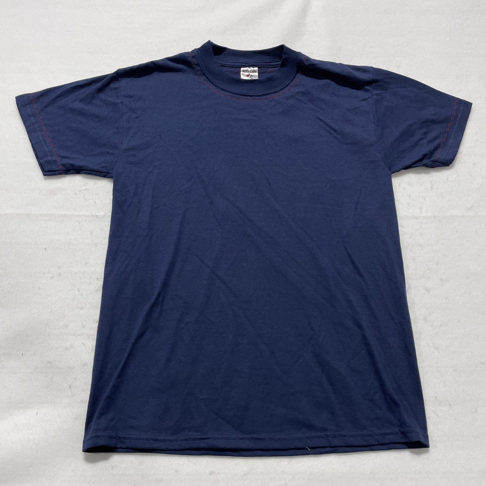 Jerzees Heavyweight Blend T-Shirt Size Medium M Navy Blue Blank Tee Unisex