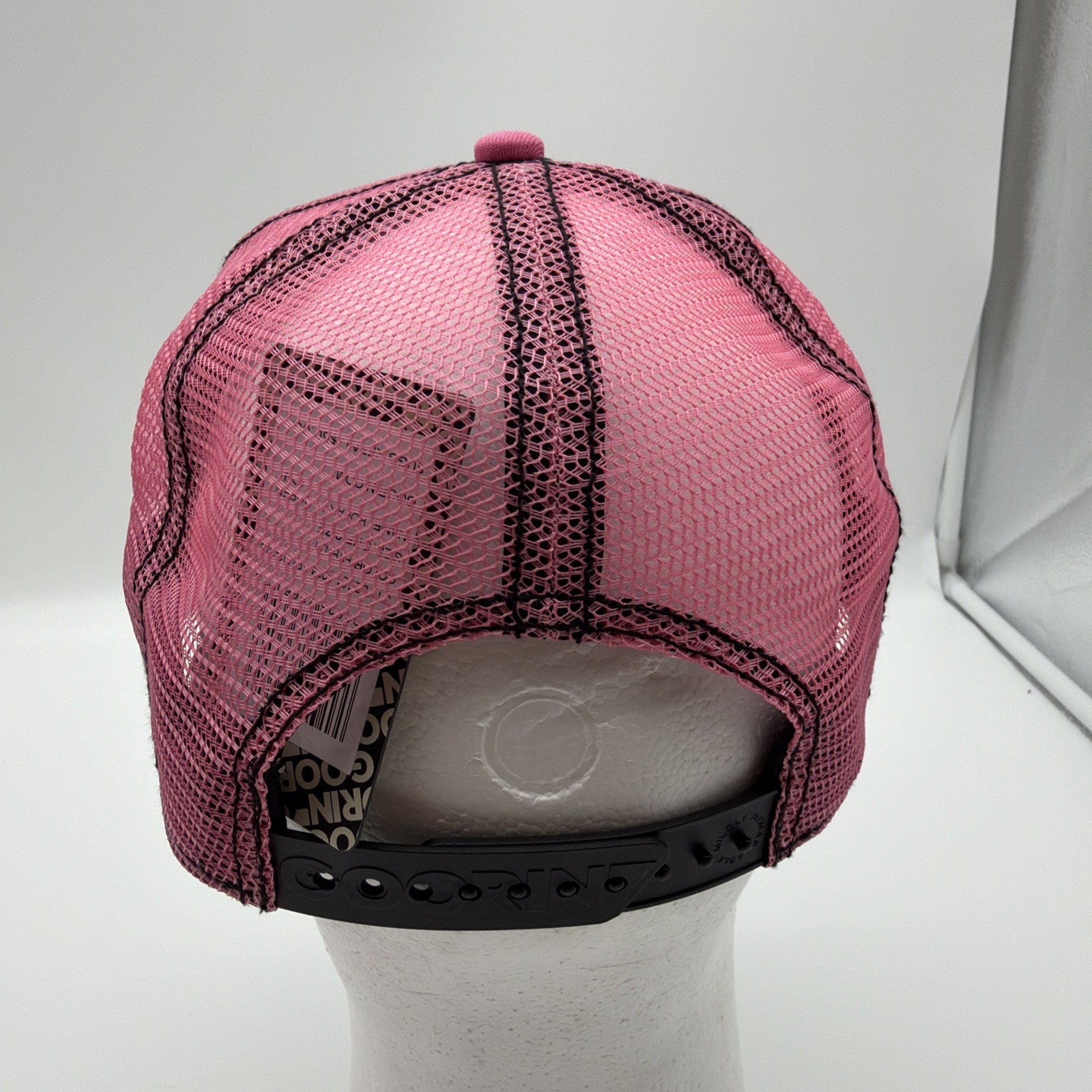 Goorin Bros Queen Lioness Trucker Hat Pink Pop Art Mesh Snapback Animal Farm Hat