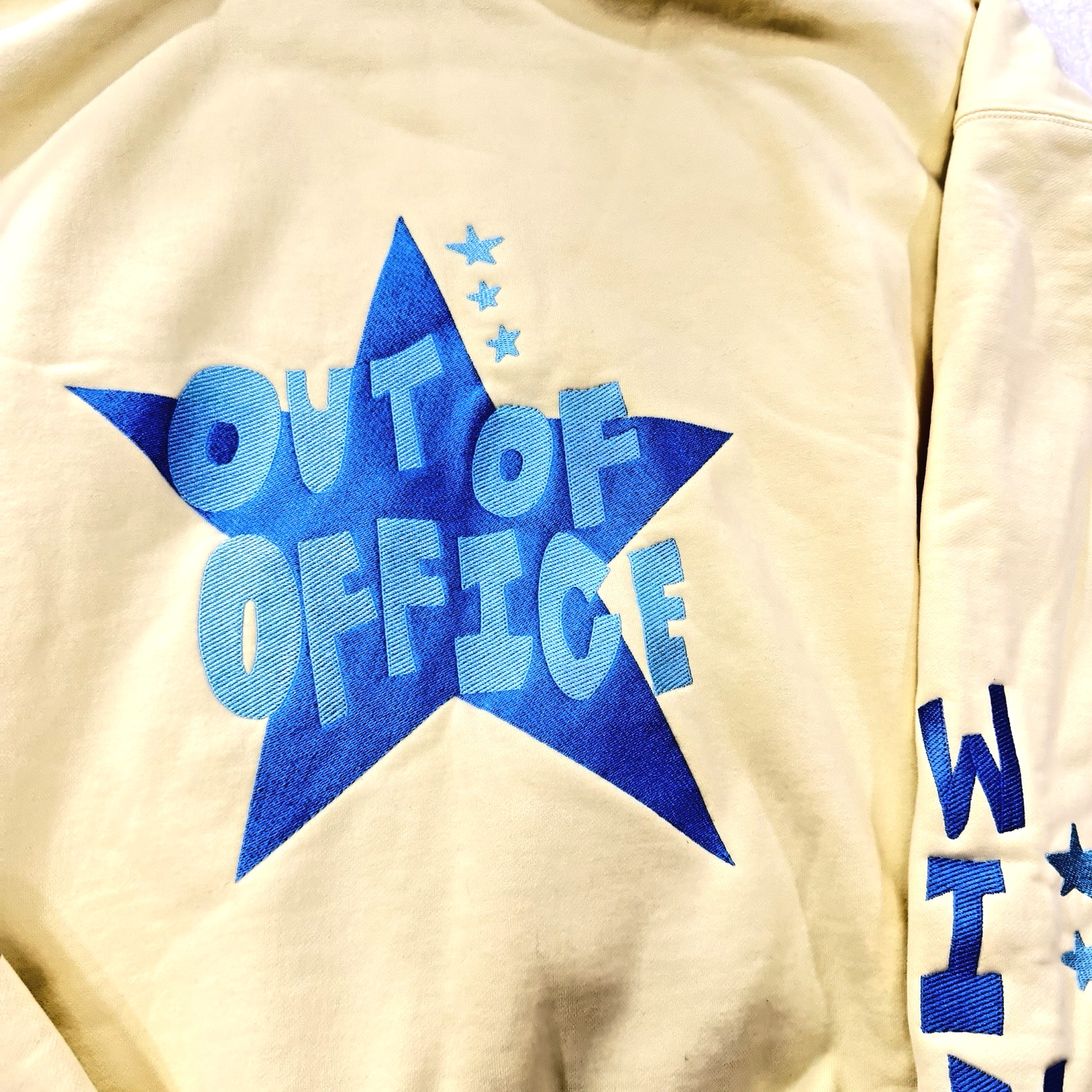 Mitch Flippo MFG Size Large Out of Office Hoodie Unisex TikTok Streetwear