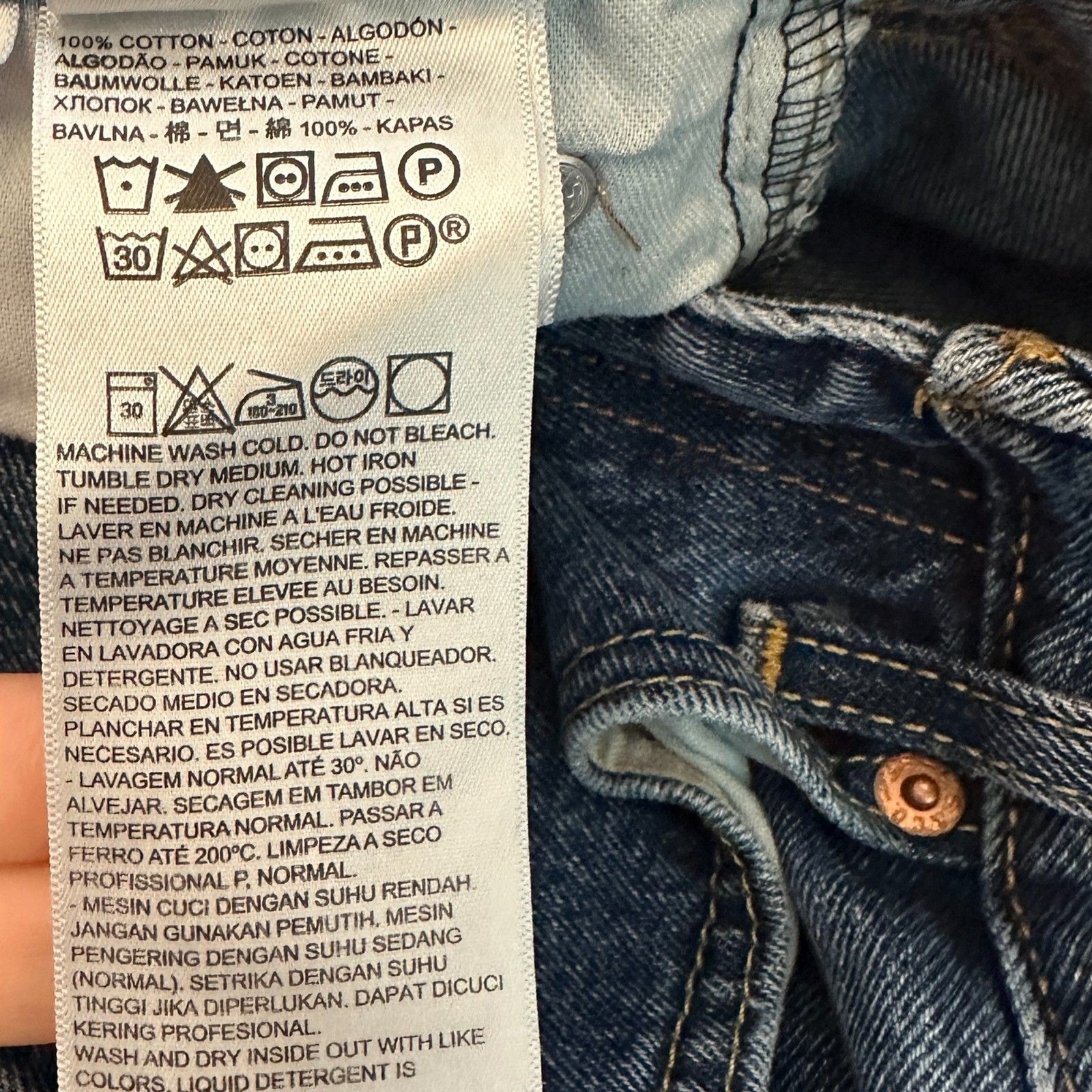 Levi’s 550 Relaxed Fit Jeans Womens 29×30 Medium Wash Straight Leg Y2K Grunge