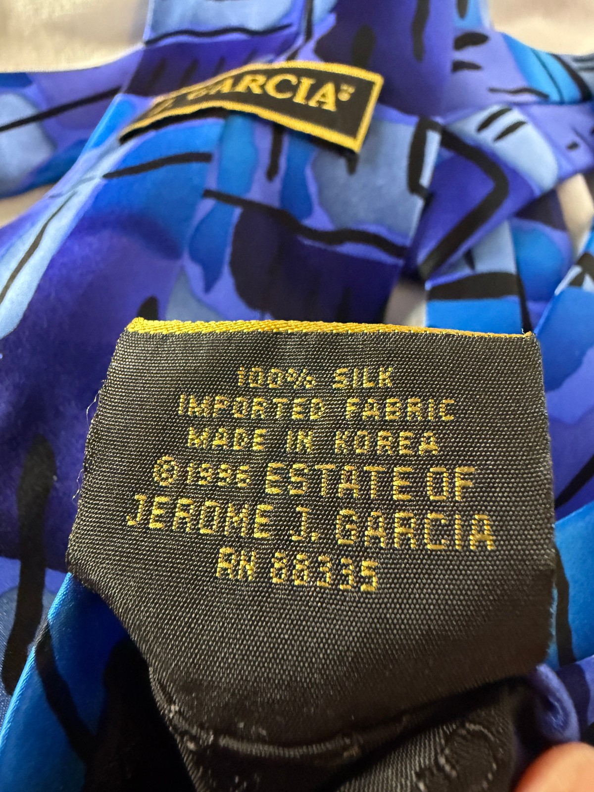 J. Garcia Limited Edition Silk Tie – Tennis Shoe Escape No. 164/1000