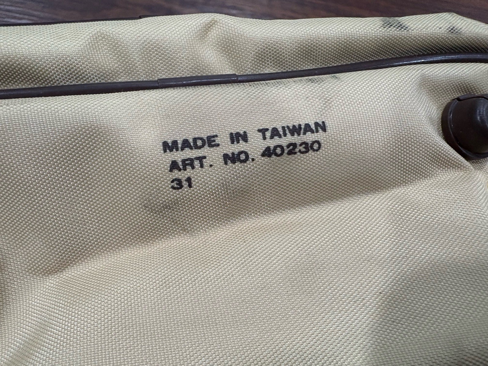 Vintage Beige Adidas 1980’s Shoulder Bag 12″ X 8″ X 12″ Art No 40230 Retro Style