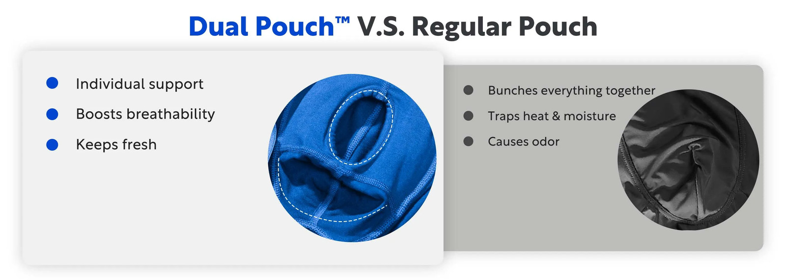 6-Pack Separatec Men’s Bamboo Rayon Boxer Briefs Breathable Dual Pouch Underwear