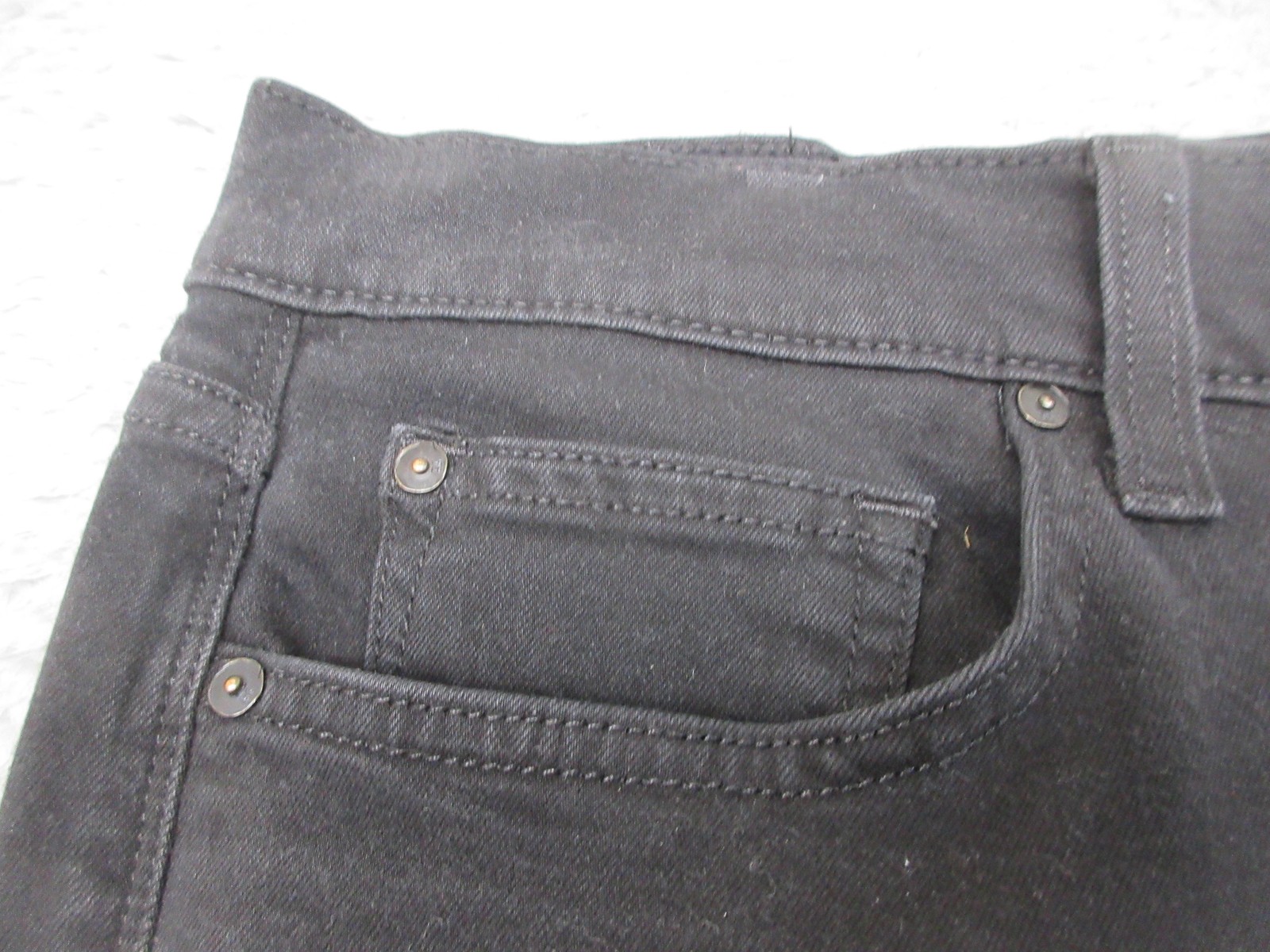 Joes Jeans The Brixton Straight Narrow Mens 34×32 Black Stretch Denim Dark Wash
