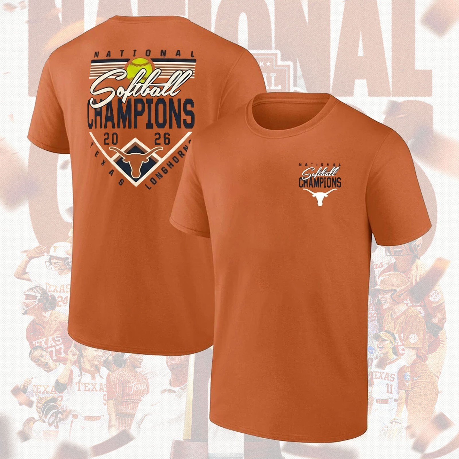 HOT NEW! Texas Longhorns Softball 2026 NCAA National Champions Gift For Fans