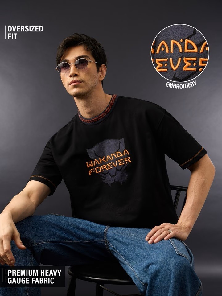 Black Panther: Wakanda Tribe Printed T-shirt