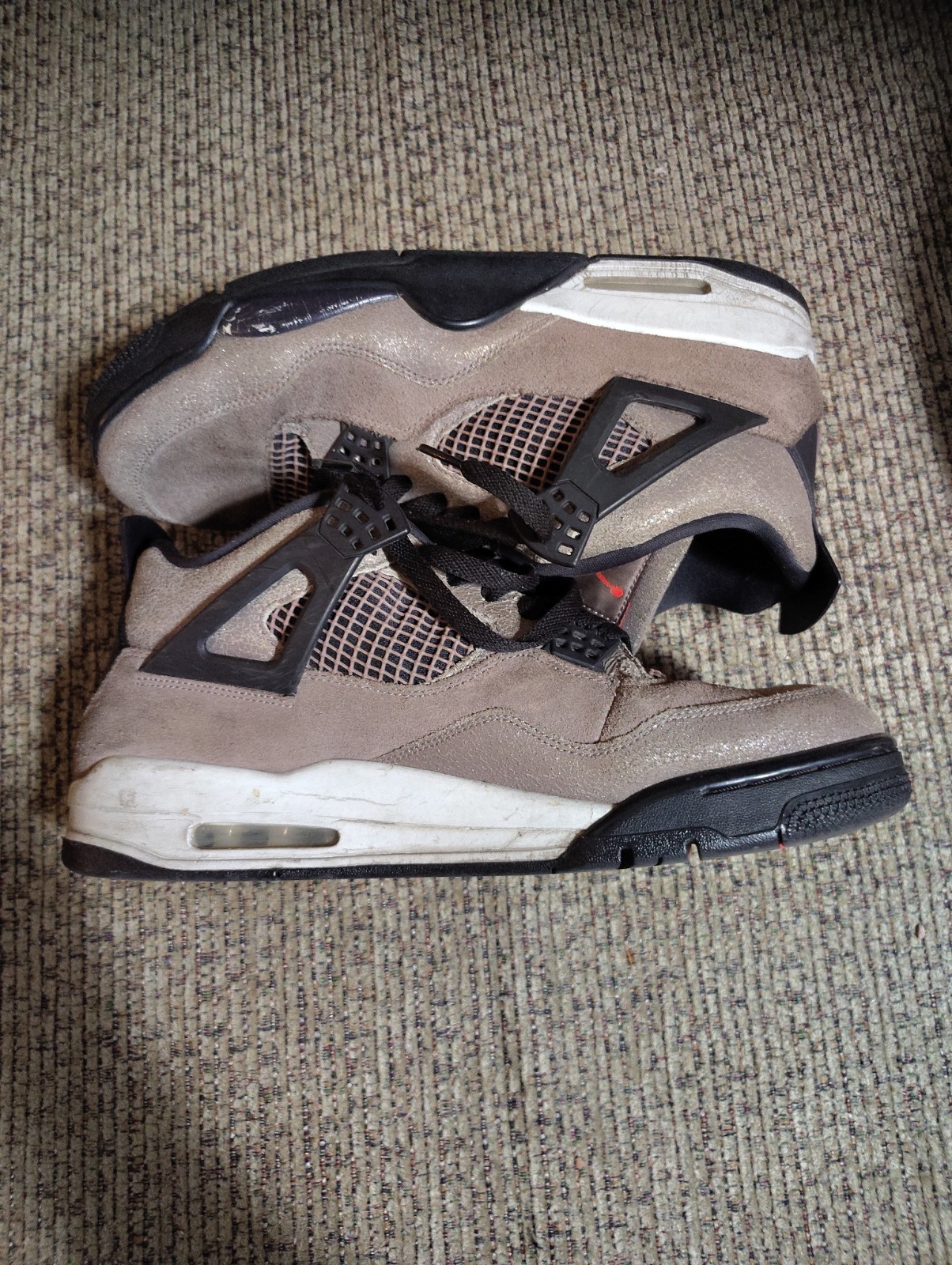 Air Jordan 4 Taupe Haze Men’s Sneakers Size 14