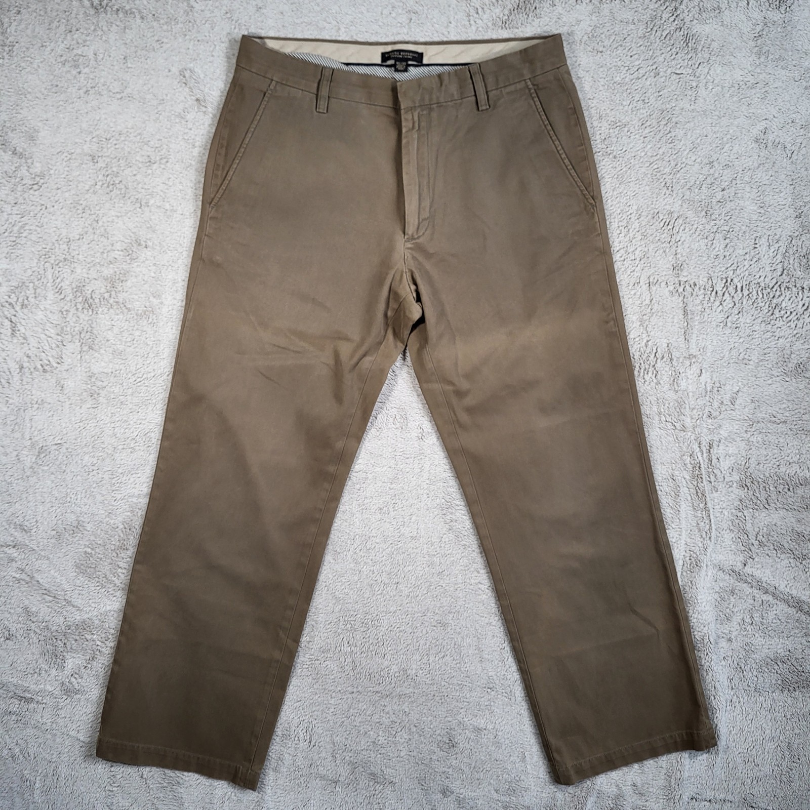 Banana Republic Dawson Chino Pants Mens 32×30 Brown Relaxed Fit 100% Cotton