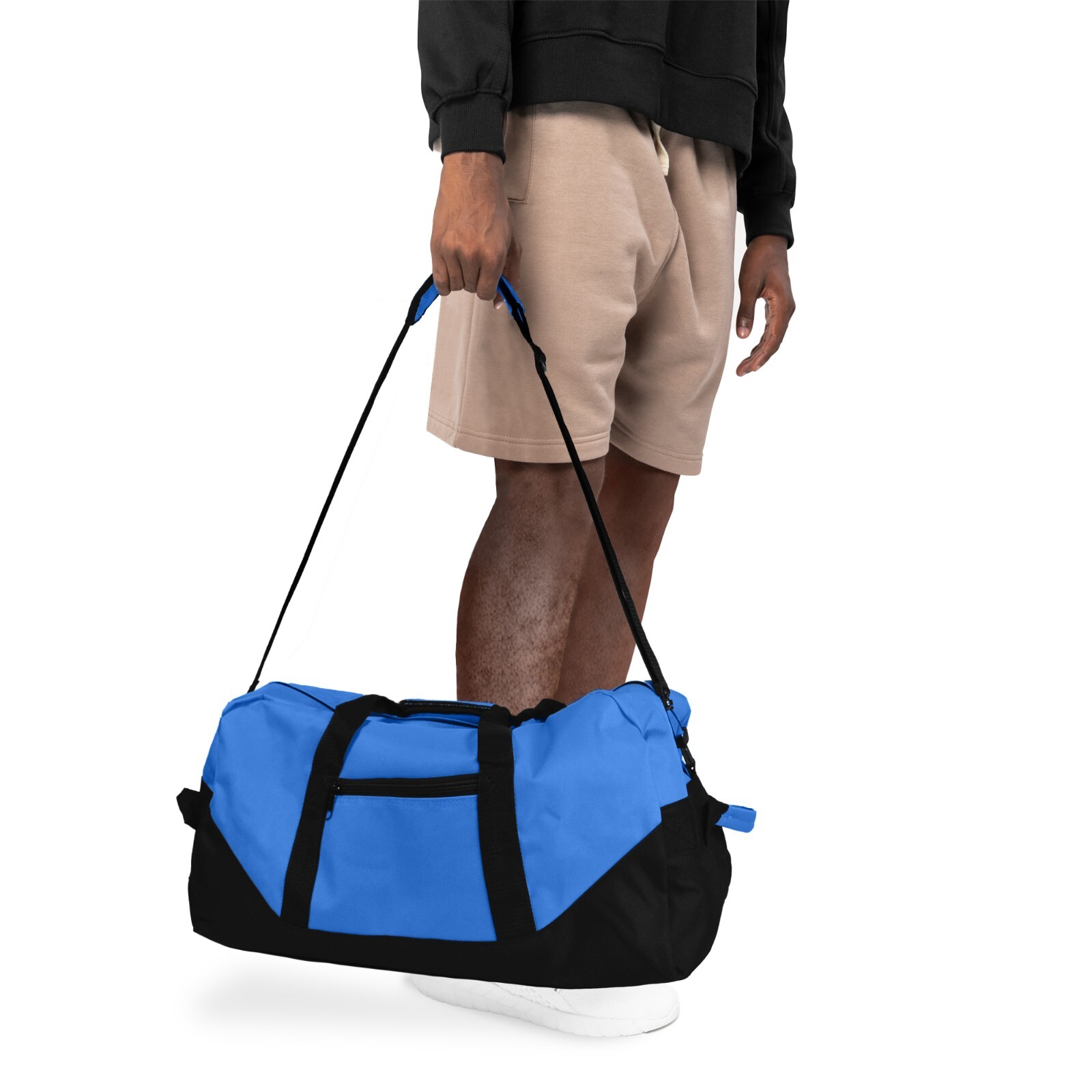 DALIX 21″ Duffle Bag Two-Toned Sports Gym Travel Bag in Royal Blue