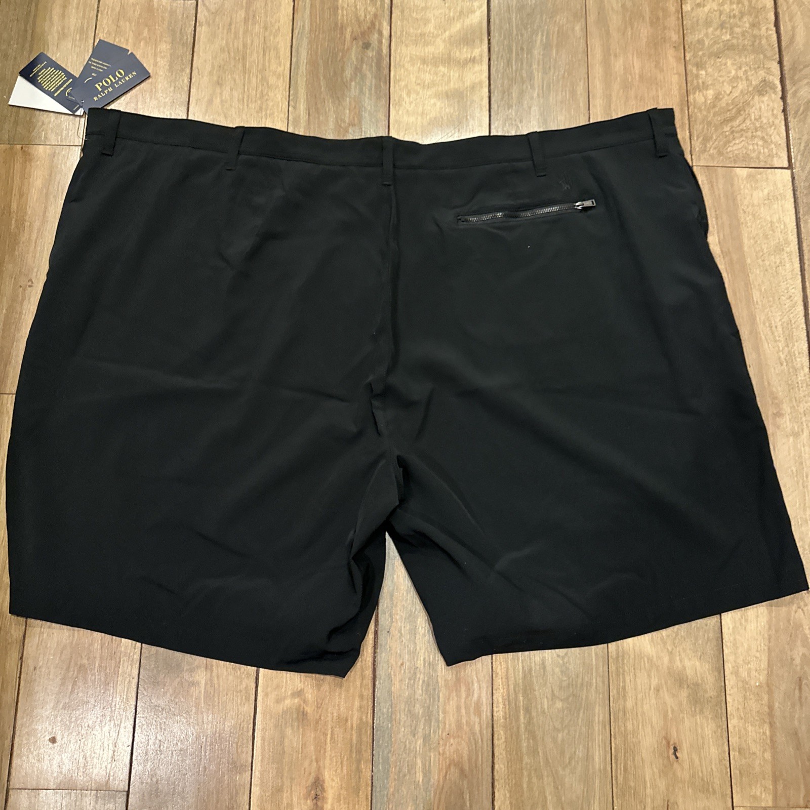 Polo Ralph Lauren Shorts Mens 54B Black Classic Fit 9″ Performance Golf NEW $98