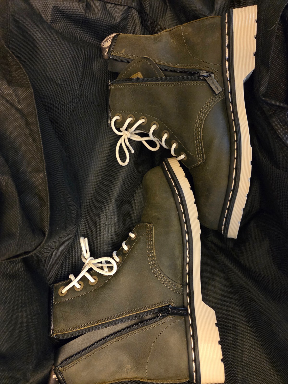 Steel Toe Dr Martens Wyoming Maple Zip Women’s 9