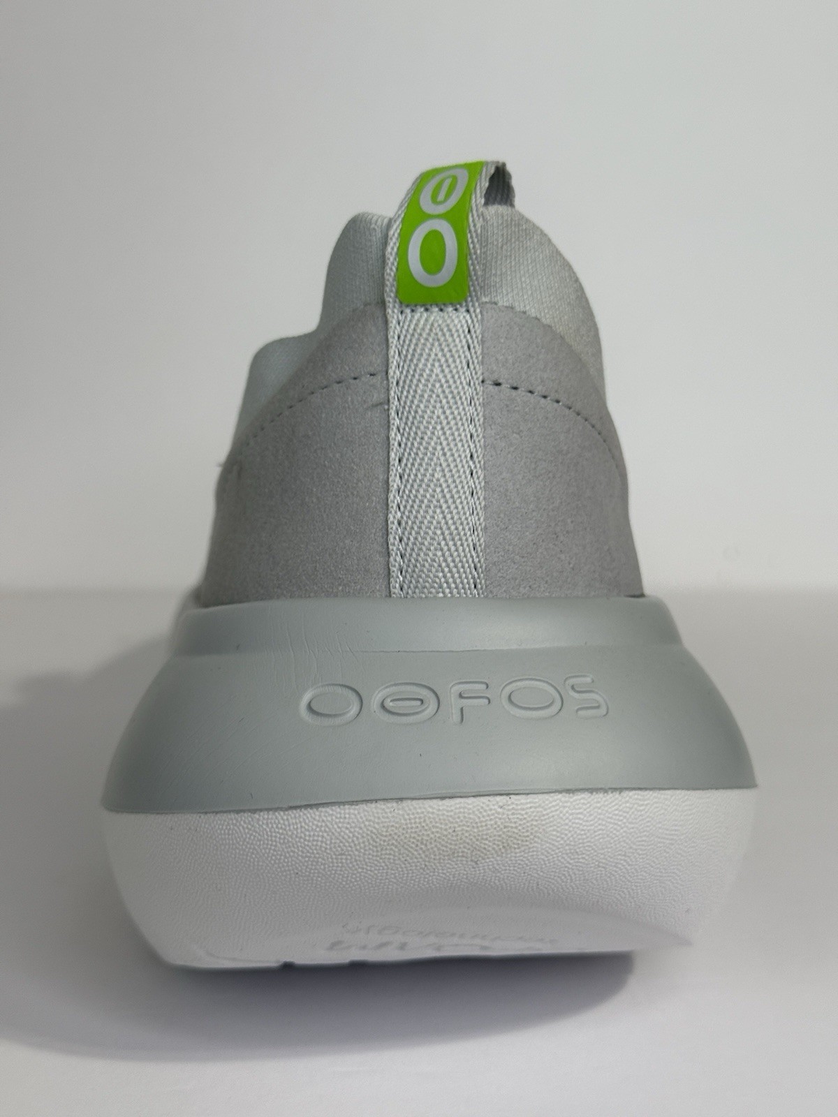 OOFOS OOmy Stride Shoe Men Size 14 Gray Glacier NIB