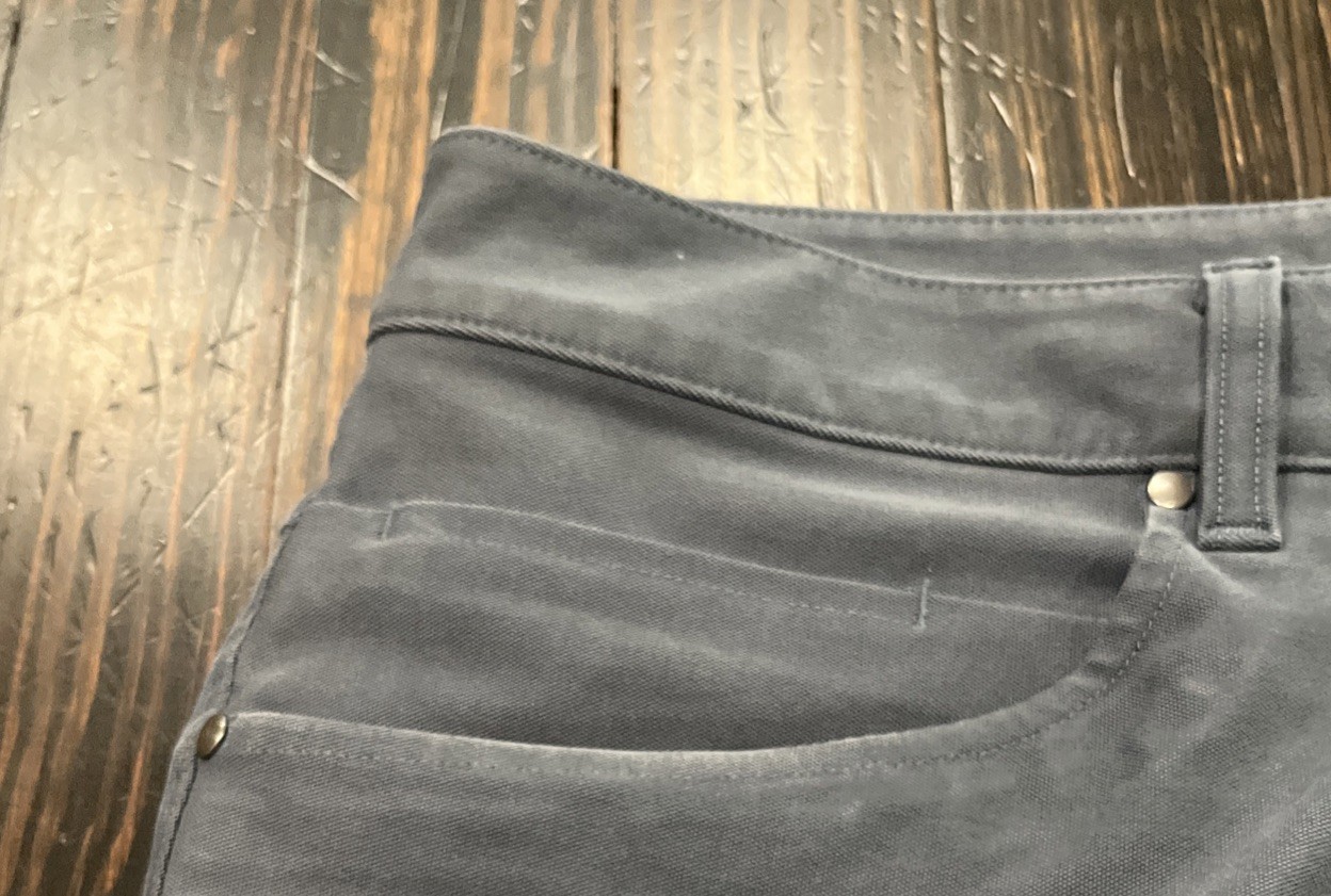 Lululemon Warpstreme Canvas Pants Men’s 32 x 30 Blue Cotton