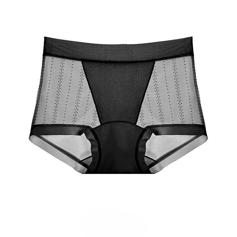 3 Pack High Waist Lace Seamless Panties Tummy Control Breathable Comfort M-XL