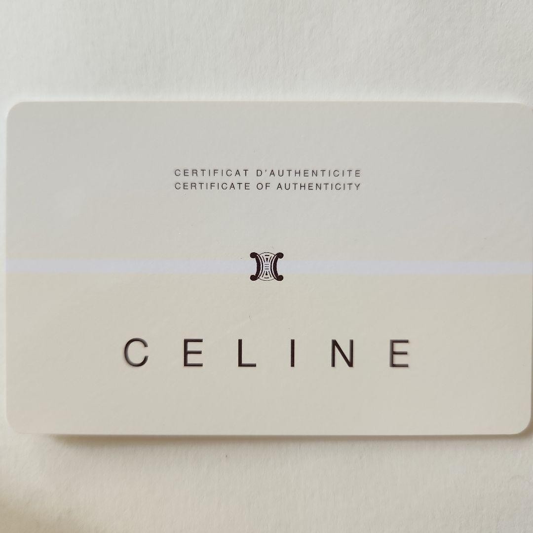 Celine Pouch Blue C Logo Macadam Vintage Vtg Authentic Deadstock Not Used