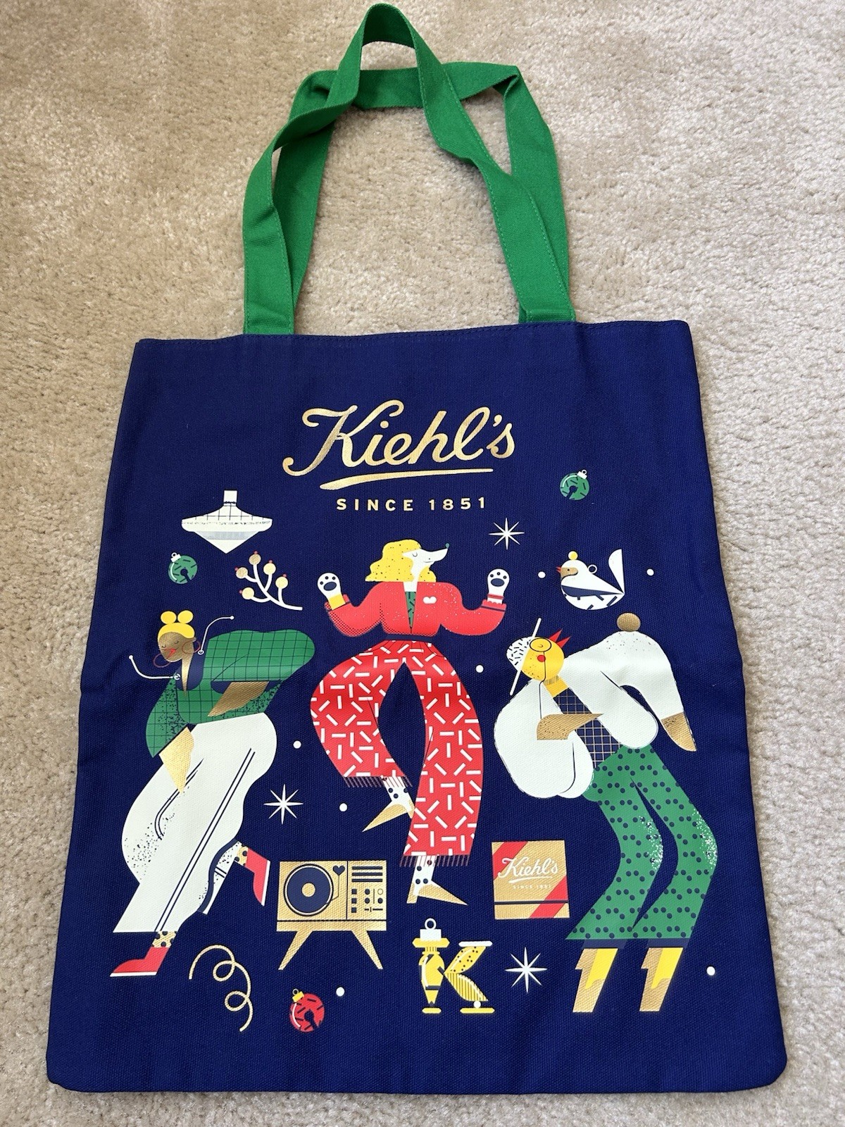 Kiehl’s Tote Bag Limited Edition Maite Franchi Canvas