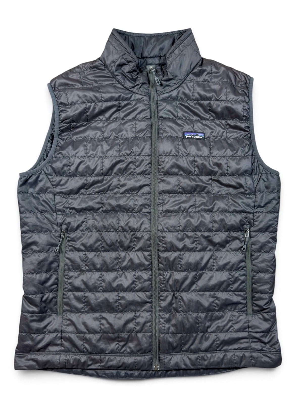 Patagonia Nano Puff Vest Men’s Size L Gray