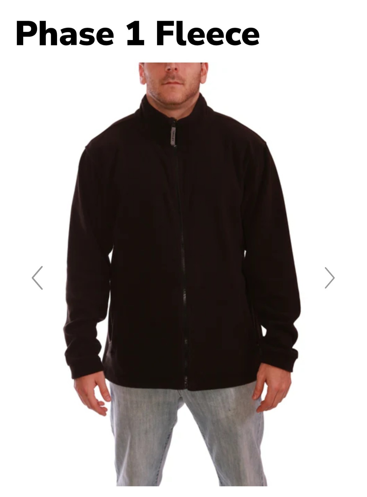 Tingley SYNC System Men’s Black Mid-Length Jacket M Full Zip Zipper Embroidered