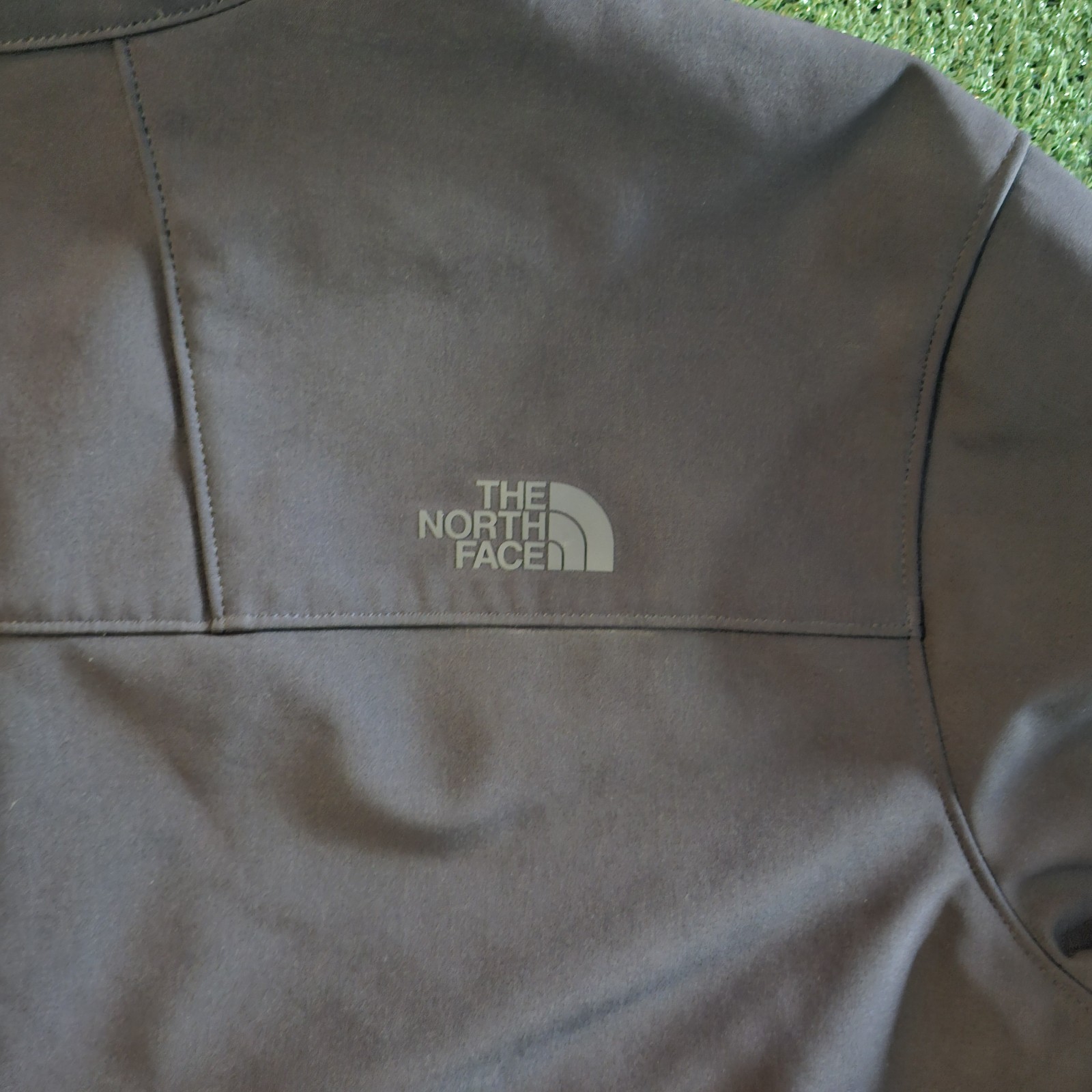The North Face Fleece Full Zip Up Mock Neck Black Jacket Mens Size XXL 2XL