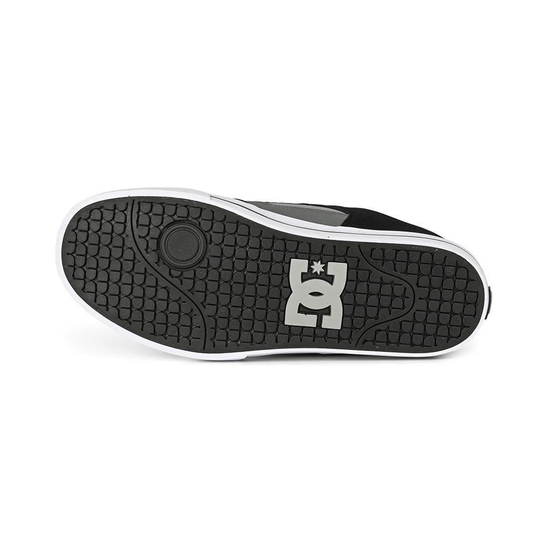 DC Pure Skate Shoes – Black/Dark Grey/Grey