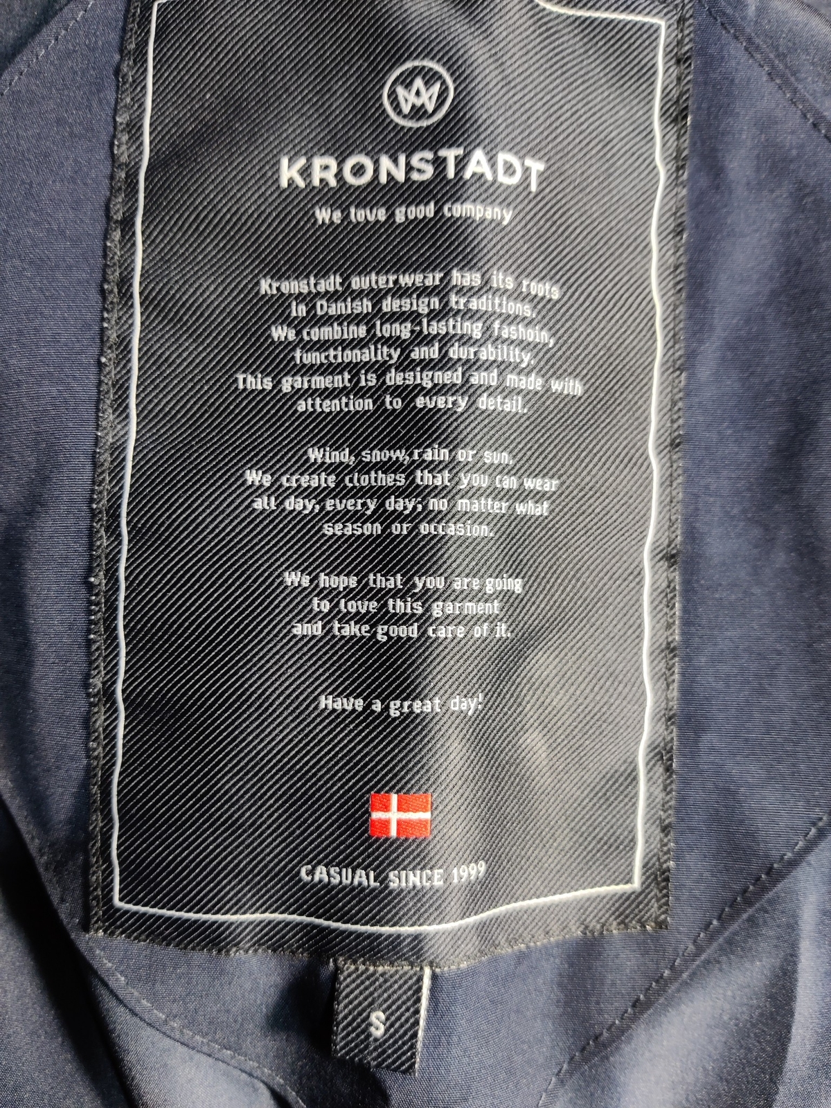 MENS KRONSTADT SIZE UK SMALL NAVY BLUE LIGHT PADDED GILET BODYWARMER JACKET COAT