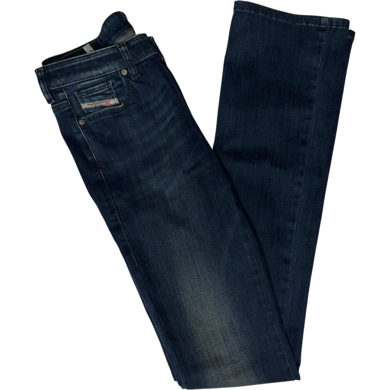 Diesel Doris-B Women’s Jeans Size 27/34 Blue Denim Super Slim Bootcut