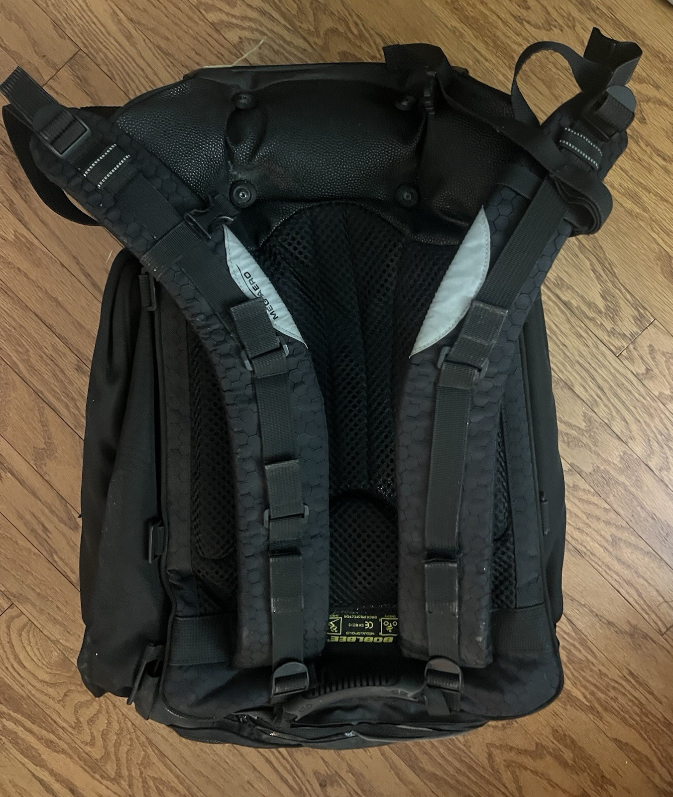 Boblbee Megalopolis Hard Shell Motorcycle Backpack – Black with X-Case