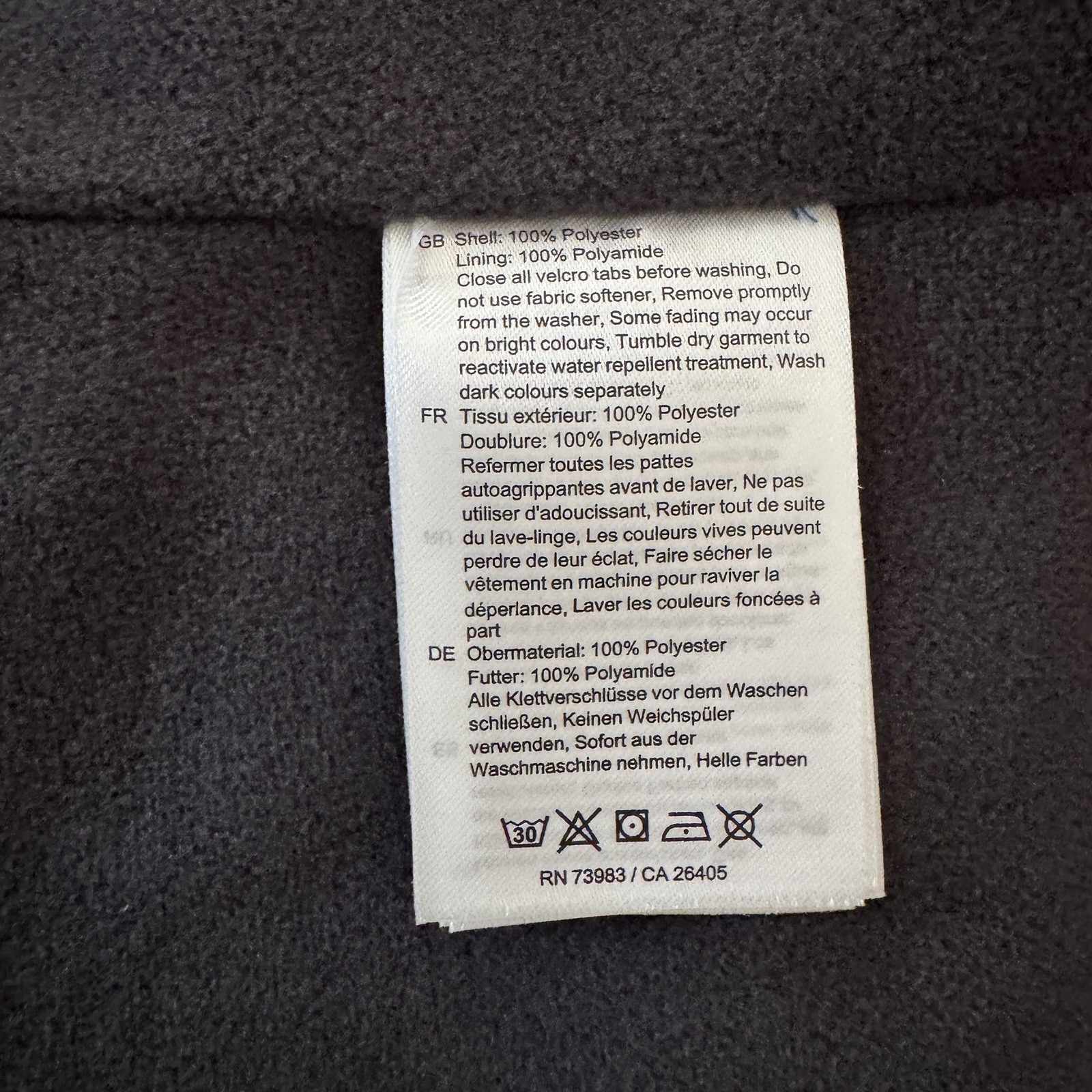 Helly Hansen Jacket Mens Medium Blue Crew Midlayer Soft Shell Fleece Sailing