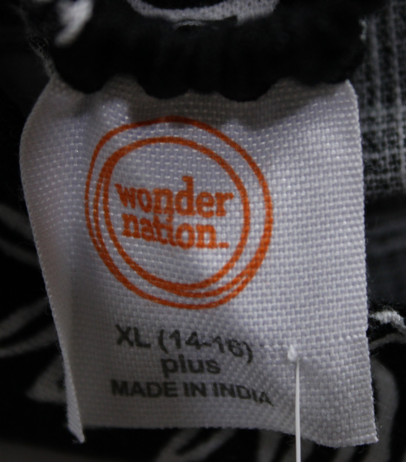 Wonder Nation Girls Plus Sleeveless Ruffle Midi Dress AP2 Black Soot Size: XL