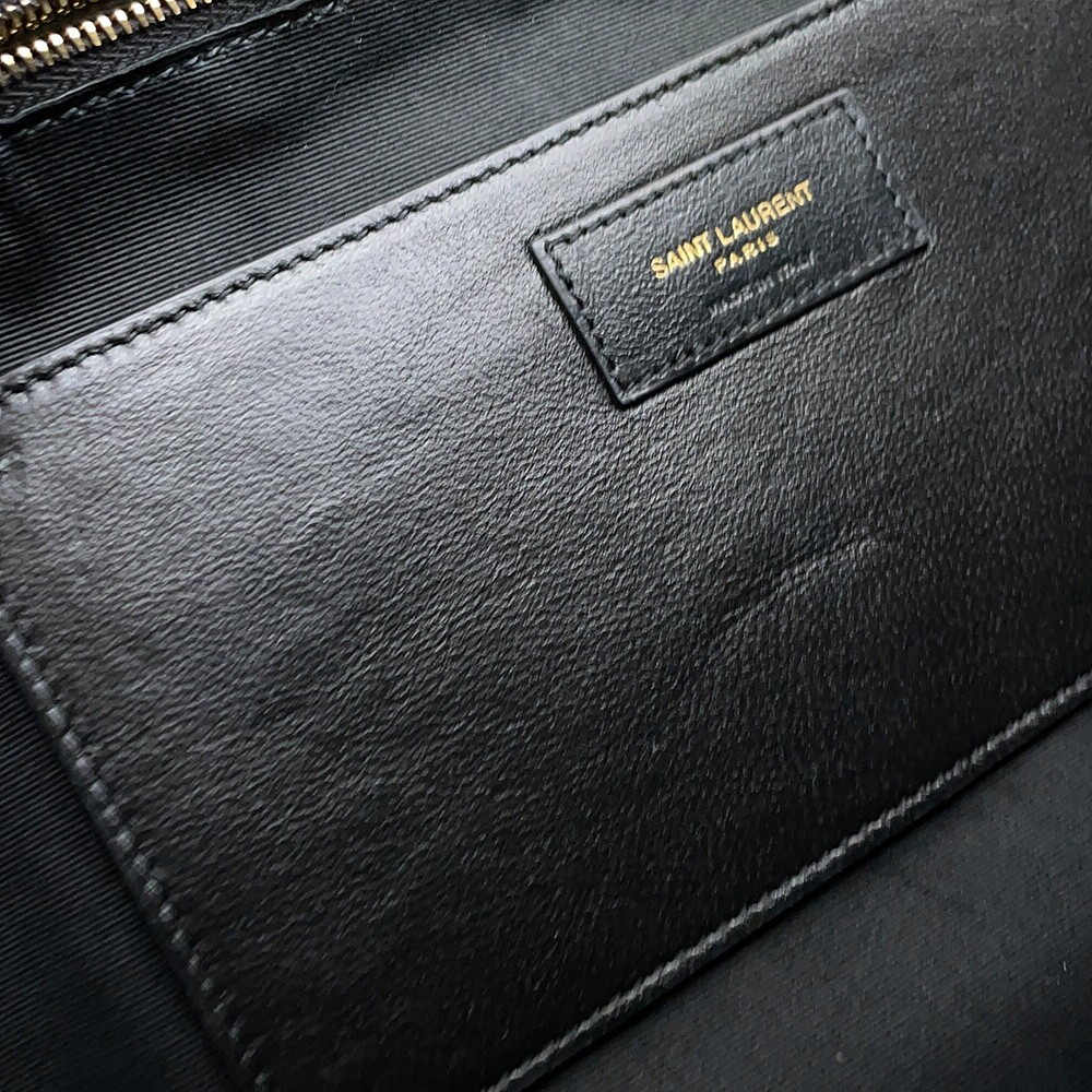 SAINT LAURENT PARIS Jamie 4.3 Chain Shoulder Bag Size Large Lambskin Light M…