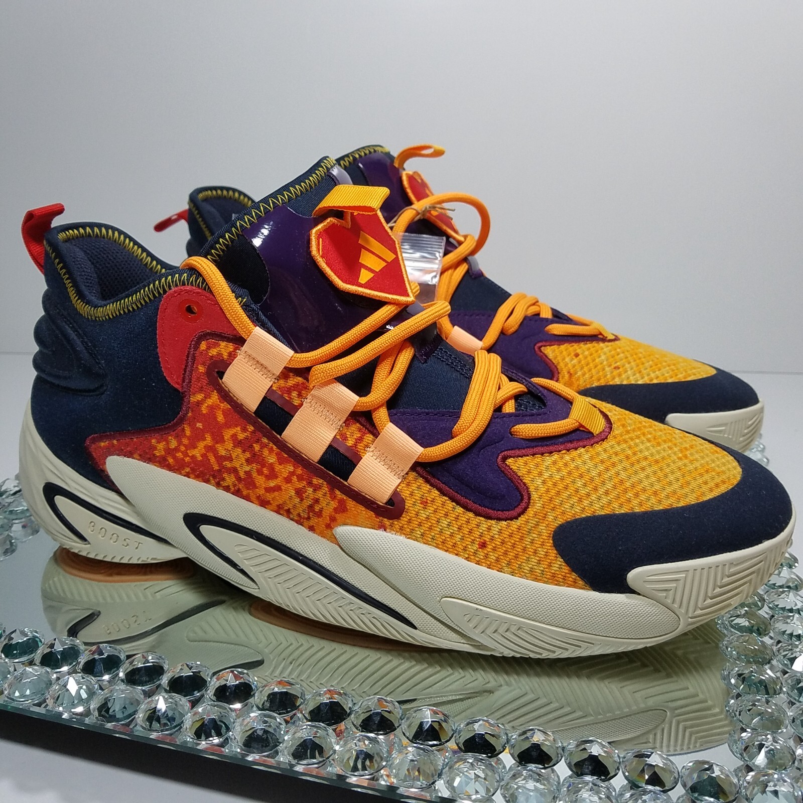 Adidas BYW Select x Aral Cru “Gold Acid Orange” – Men’s Size 10 – ID6097