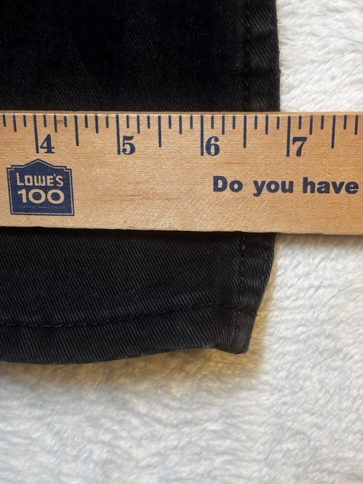 Levi’s 513 Jeans Men’s Size 32×34 Slim Black Denim Straight Leg Thrashed Holes
