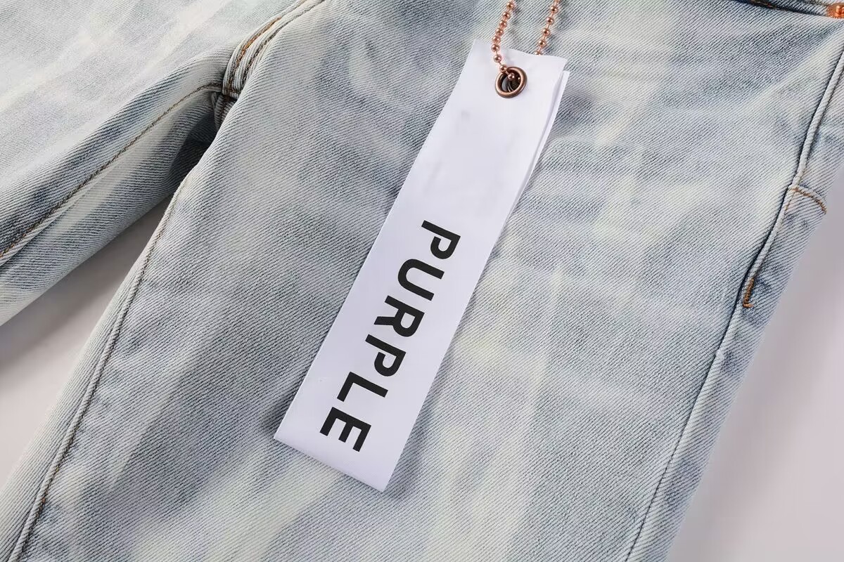 2026 Purple brand Men’s personalized fashion Leisure jeans