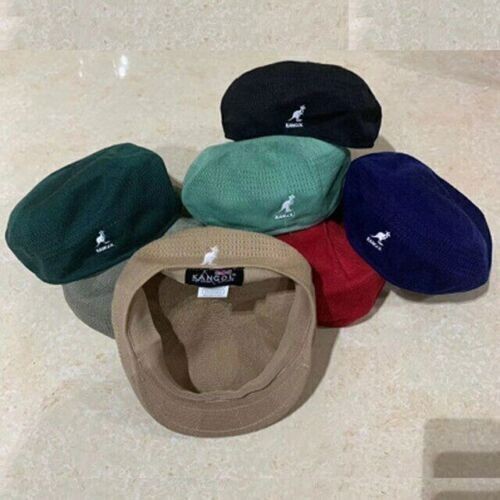 Kangol Breathable Beret Hat Summer Casual Woven Caps for Men Women