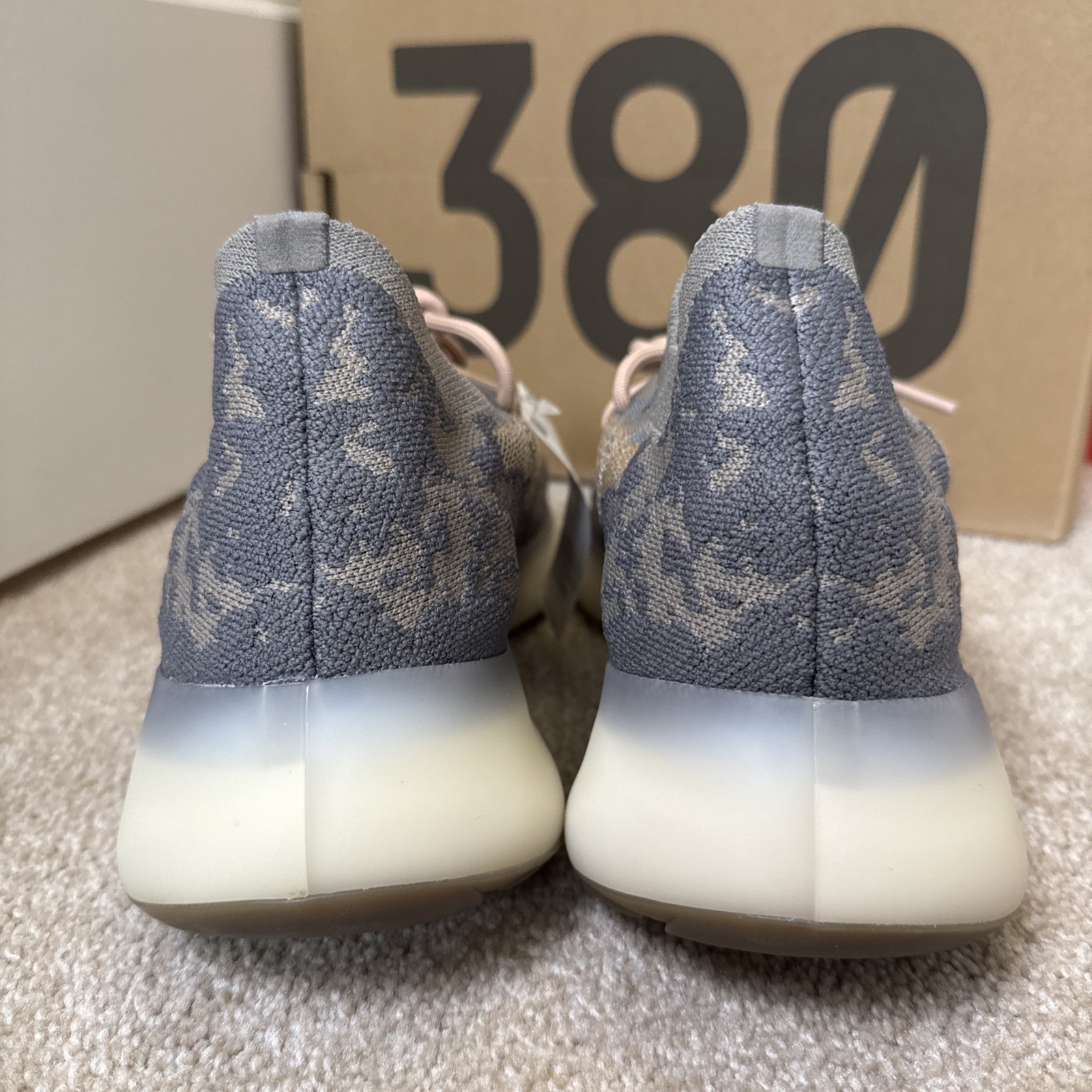 Adidas Yeezy Boost 380 Mist Non-Reflective SIZE 11 DS FX9764