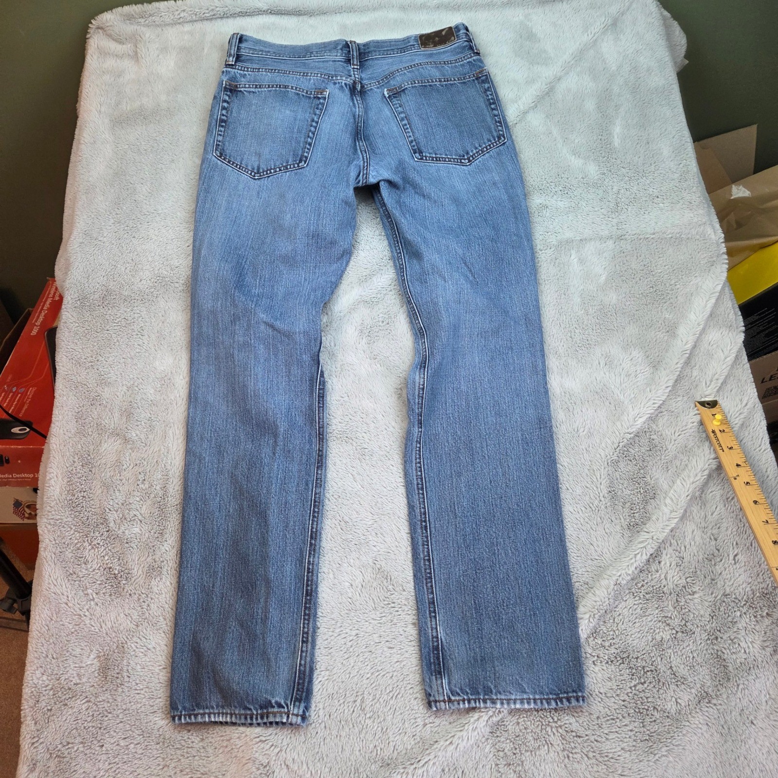 J.Crew The Sutton Straight Leg Jeans Mens 32×28 Medium Wash Blue Denim Pants