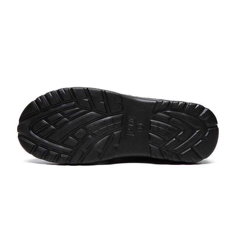 Men Slip On Wide Fit Lightweight Casual Non-slip Driving Boat Work Shoes Walking