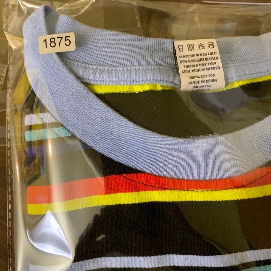 Odd Future Mens Multi-Color Striped Short Sleeve T-Shirt Black Size L 1875