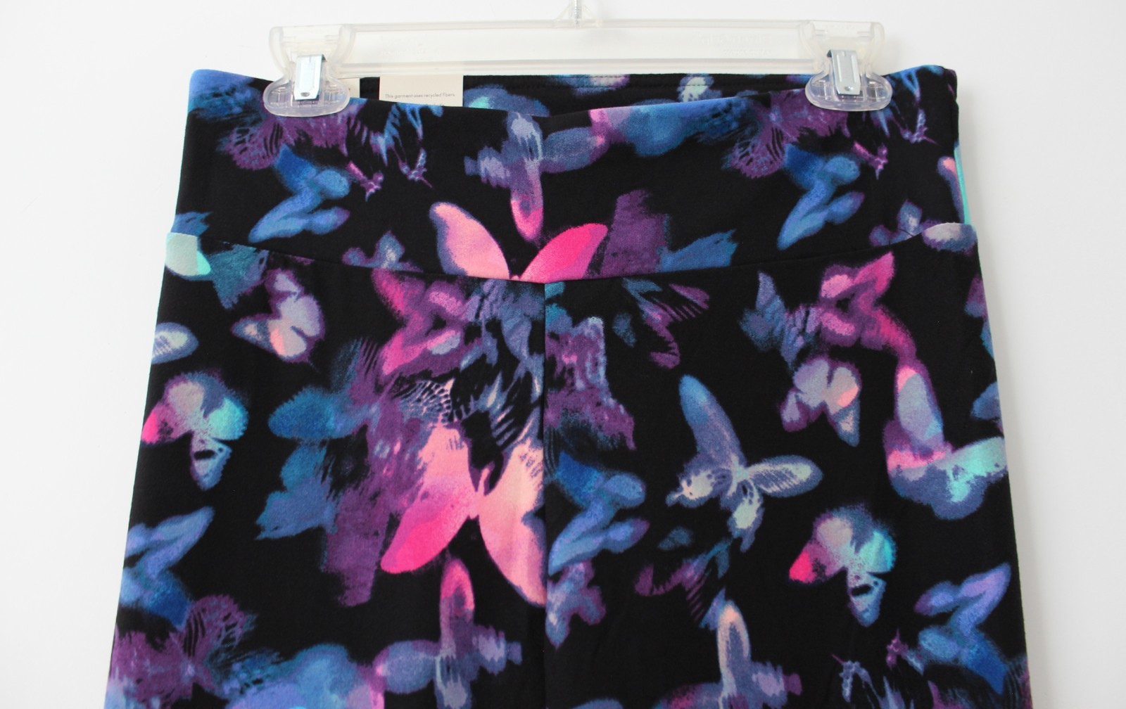 No Boundaries Faux Sueded Ankle Leggings Butterfly Multisize NWT