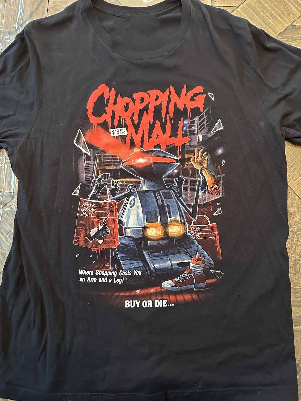 Chopping Mall Movie Buy or Di e Shirt Black Unisex Size S-6XL 1V1208