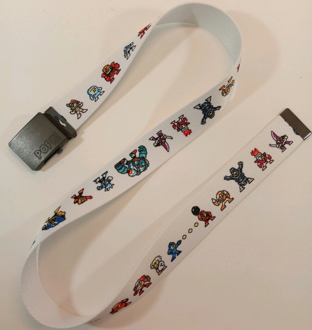 New Megaman VS Bosses NES Retro Belt Pop SQR Adjustable Size 32 34 36 38 40