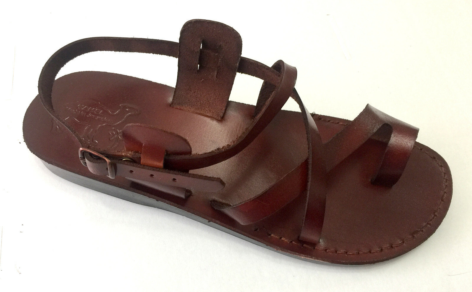 Classic Style Original Leather Biblical Jesus Sandals from Jerusalem