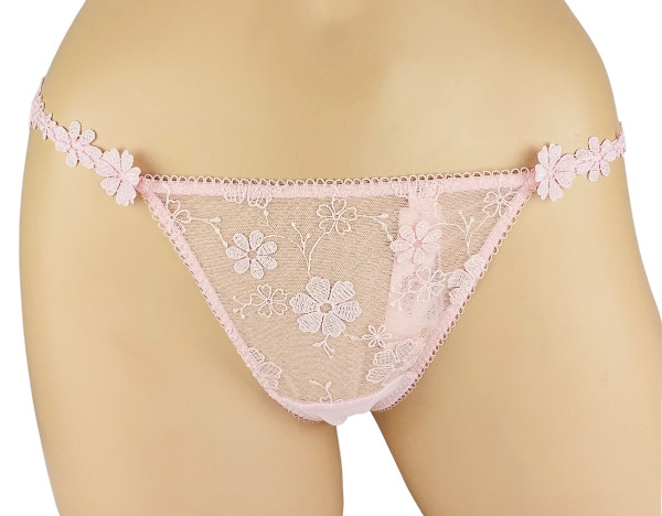 VICTORIA’S SECRET DREAM ANGELS EMBROIDERED V-STRING THONG PANTY XS S M L XL NWT