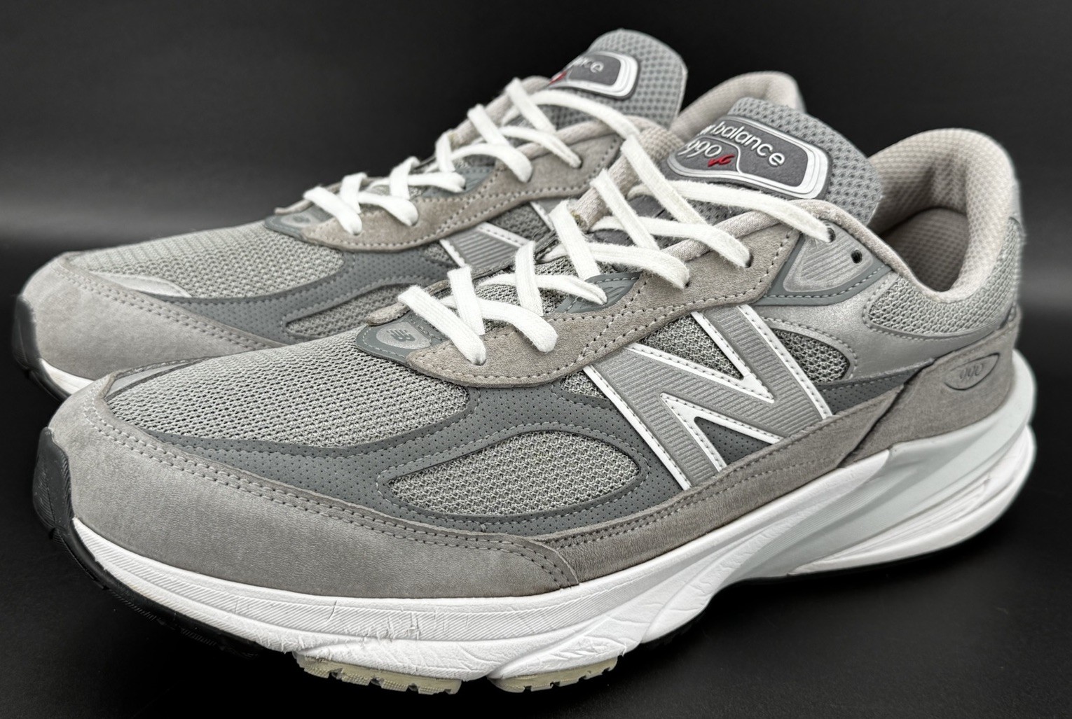 Size 14 – New Balance 990v6 Made in USA Castlerock Men’s Shoes 🏰