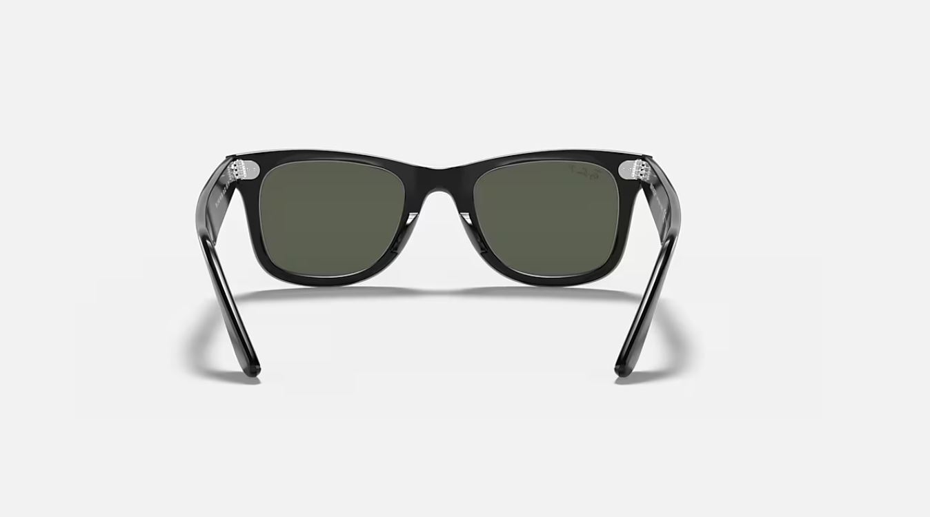 Ray-Ban Original Wayfarer Classic Black Polarized Sunglasses RB2140 901/58 50-22