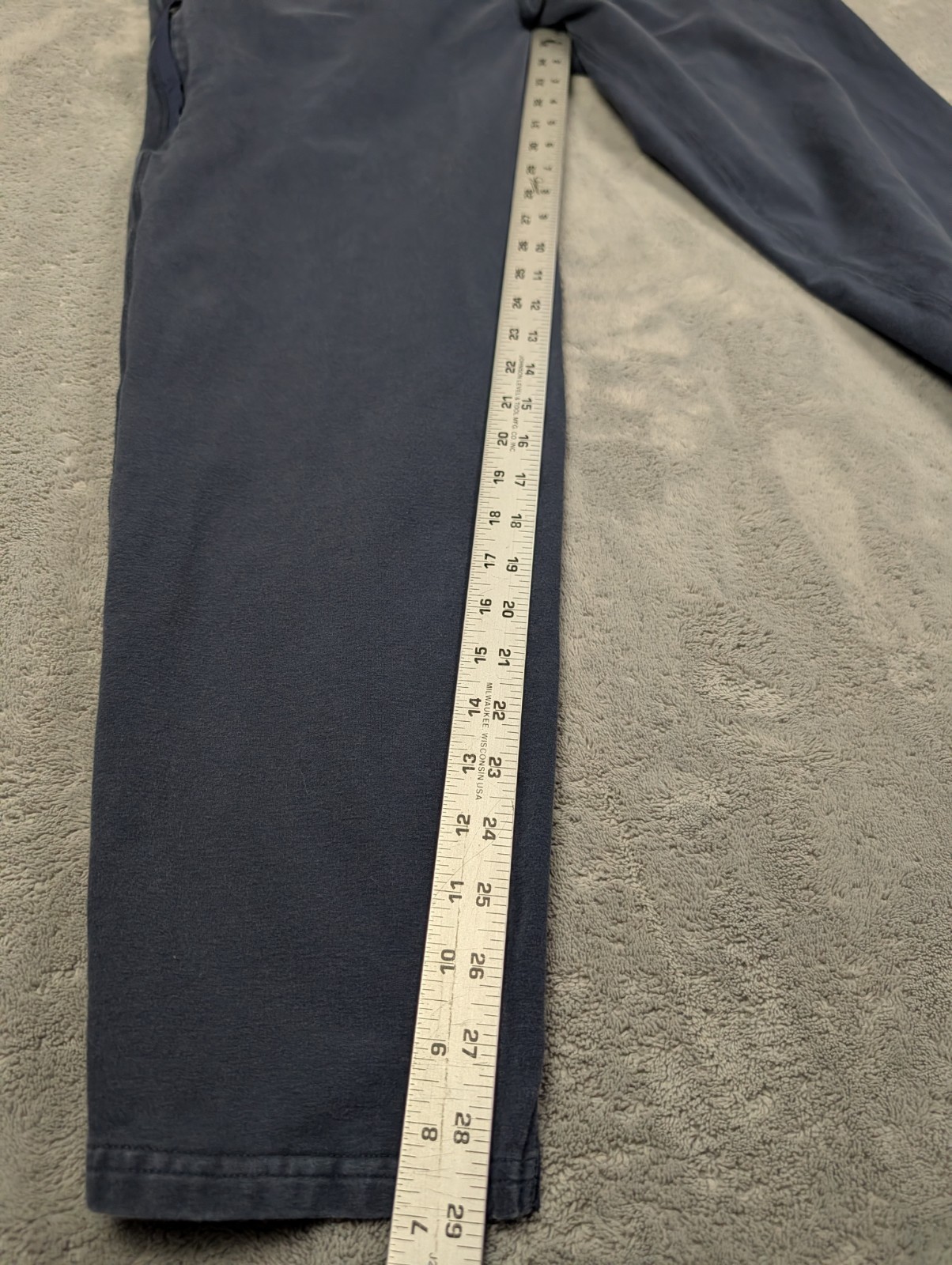 Mack Weldon Ace Jogger Mens Large Blue For Daily Wear Sweatpants Casual Comfort